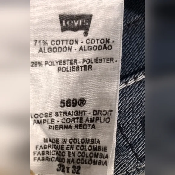 NWOT Men's 569 Loose straight jeans - Picture 6 of 6